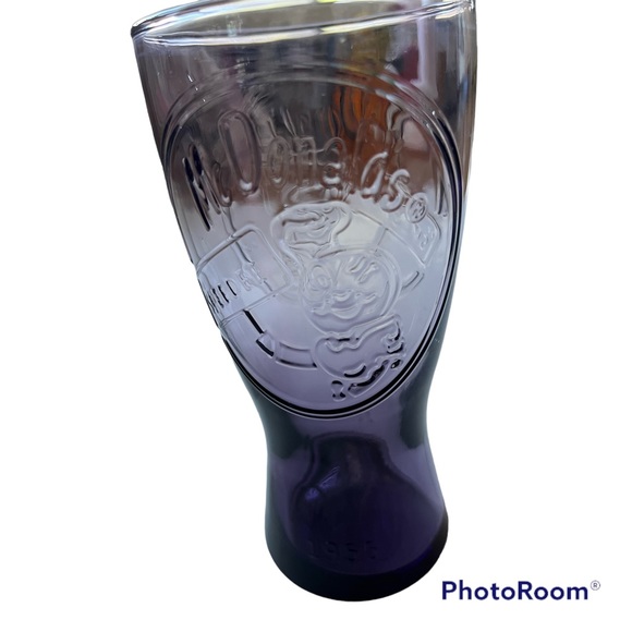 McDonald’s Speedee Purple Drinking Glass 1955 - Picture 3 of 4